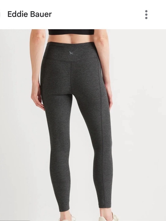 Eddie Bauer Pants - Eddie Bauer Tummy Control Ponte Stretch Leggings charcoal gray women’s Medium
